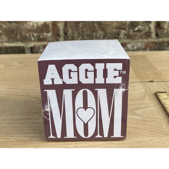 Vintage Texas A&M Sticky Notes Aggie Mothers Day‎ Gift TAMU Notepad Aggie Mom - Picture 1 of 5